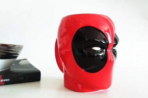 Mug Súper Héroes Avengers Deadpool Spiderman Ironman Vengado