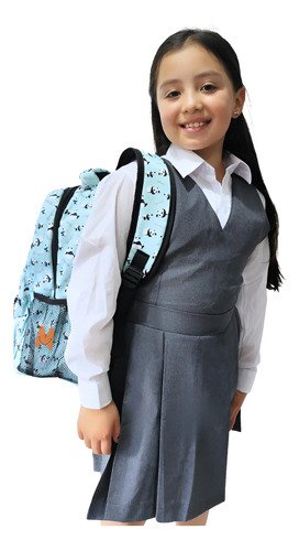 Jardinera Escolar Niña Uniforme Colegio Alta Calidad