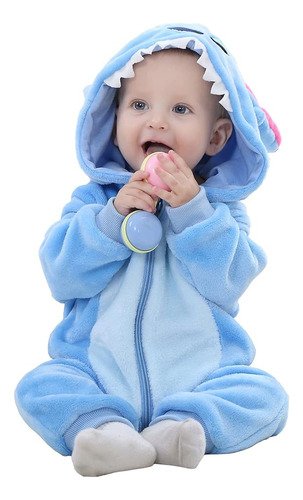 D_790446-MCO94775206158_102025-O.jpg Disfraz Stitch Para Bebé Diseño Premium Alta Calidad