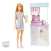 D_790697-MCO51492681713_092022-O.jpg Muñeca Barbie Set Heladería Prepara Helados Maquina Heladera