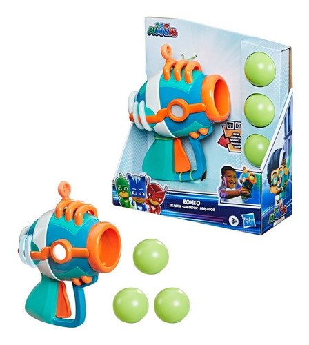 D_790984-MCO53531887232_012023-O.jpg Juguete Lanzador Pj Masks Pistola Juego Héroes En Pijama Blanco