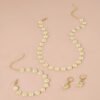 D_791591-MCO83654676272_042025-O.jpg Collar, Aretes Y Manilla De Margarita Regalo Ideal Para Mamá
