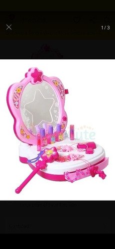 Tocador Espejo Mágico Niñas Maquillaje Juguete