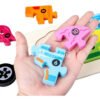 Kit Rompecabezas Didácticos Madera Juguetes Niños 20% Off