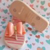 D_794231-MCO46740783410_072021-O.jpg Chanclas Sandalias Para Niñas Zapatos Playa Rosa 25