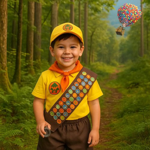 Disfraz Russell Niño Up Película Disfraces Niños Innovadores