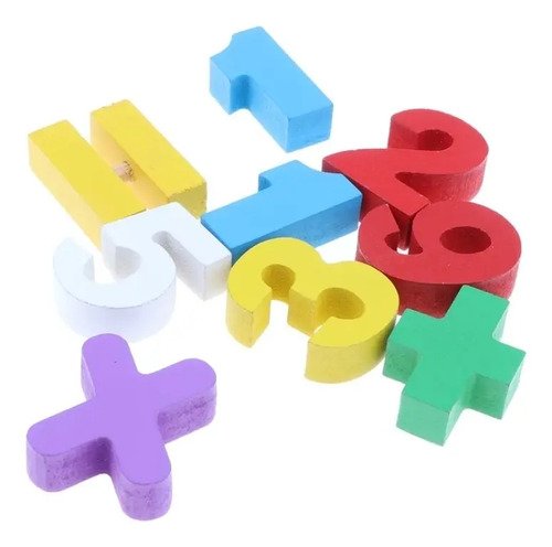 Juego Madera Montessori Matemáticas Calculadora Ábaco
