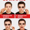 D_797331-MCO92116139400_092025-O.jpg Maquillaje Vampiro Disfraz Pintucarita Sangre Colmillos