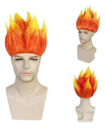 Peluca De Goku Dragon Ball Z Accesorios Disfraces Varios