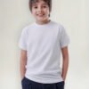 3 Camisetas Colegial Cuello Redondo X3 Unidades Uniforme