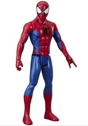 Hasbro Muñeco Spiderman Hombre Araña Rojo Juguete Marvel