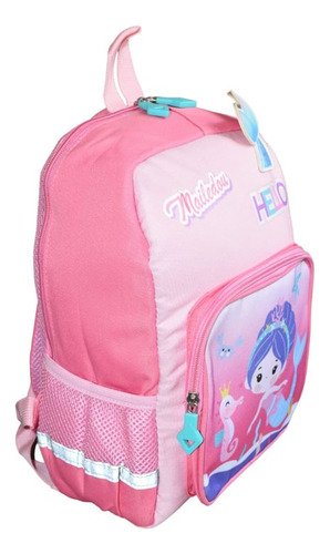 Maleta Morral Infantil Sirena Y Dinosaurio - 33 Cm Mediana