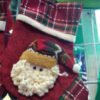 Hermosa Bota Navidad Papá Noel 15 Cm Decoración