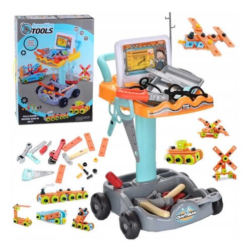 Set Herramientas Portátil Niños Maleta Juguetes Regalo