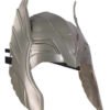 Kit Thor: Martillo + Máscara - Accesorios Disfraz Superhéroe Plateado Avengers