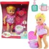 Muñeca Little Mommy Aprende Ir Baño Set Bebé Hace Popo