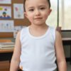 Esqueleto Blanco Set X3 Uniforme Escolar Algodón Niños