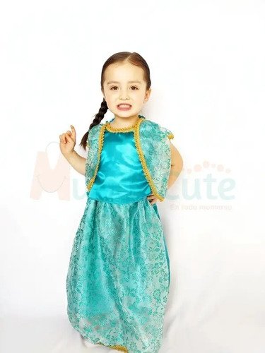 Disfraz Princesa Jazmín Disfraces Niña Aladdín Alta Calidad