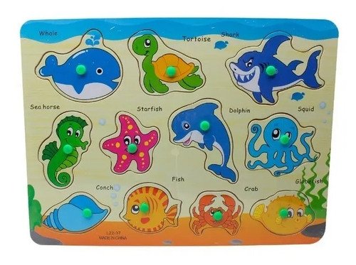 Kit Juguetes Didácticos Montessori Juegos Madera Niños