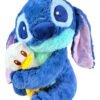 D_803066-MCO82425968963_022025-O.jpg Peluche Stitch Abrazando Pato 40cm | Tierno, Suave Azul