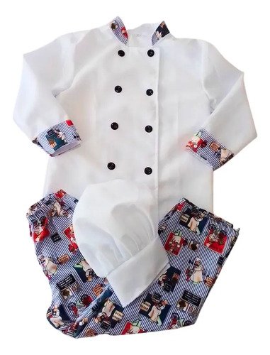 Disfraz Chef Premium Niños Disfraces Profesiones