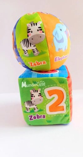 D_803424-MCO46744161762_072021-O.jpg Cubos Estimulación Sensorial X 2 Unidades Juguetes Bebes