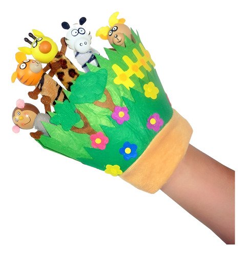 Guante Títeres Para Mano