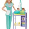 Muñeca Barbie Pediatra Profesiones Barbie Medico Original