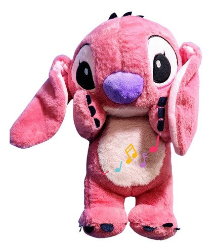 D_806201-MCO83128678433_032025-O.jpg Peluches Respira Pareja Stitch Y Ángel +sonido +luz Roncador Azul Acero