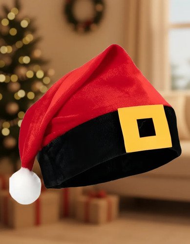 D_806219-MCO115209171731_072026-O.jpg 6 Gorros De Navidad Papá Noel Gorro Navideño Familia Rojo