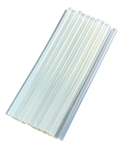 D_806495-MCO81791743212_012025-O.jpg 12 Barras De Silicona Delgada| Alta Calidad Y Resistencia Blanco