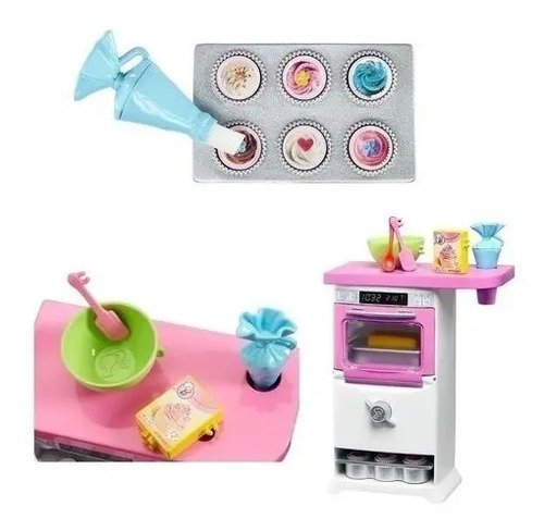 Muñeca Barbie Repostera Decora Plastilina Cocina Original