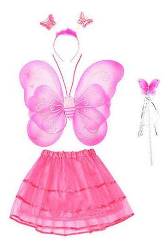 D_806701-MCO79061643367_092024-O.jpg Set Completo Disfraz De Mariposa Para Niñas Varios Unica