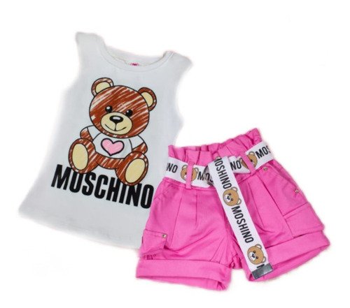 D_808773-MCO45109042741_032021-O.jpg Conjunto Para Niña Short Blusa Estampado Ropa Para Niñas