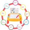 D_809372-MCO44327450555_122020-O.jpg Mesa Didáctica Dibujo Juego Para Niños Juguetes Tablero