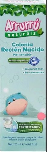 Colonia Arrurrú Bebé Perfume Niño Azul 120ml Sin Alcohol