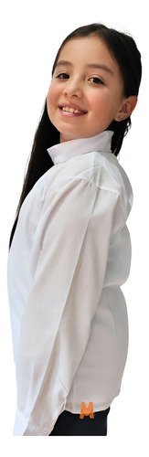D_811324-MCO82481809167_022025-O.jpg Blusa Cuello Tortuga X3 Unidades Uniforme Escolar Camisa