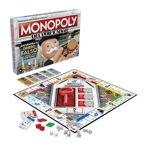 Juego De Mesa Monopoly Decodificador Crooked Cash Original