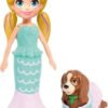 Polly Poccket Disfraces Muñeca Set X4 Disfraces Con Perro