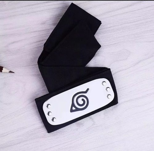 Bandana Naruto Banda Cosplay Con Insignia Metálica