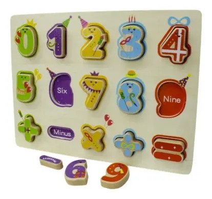 D_815567-MCO48810744385_012022-O.jpg Tabla Didáctica Números Montessori Juguetes Didácticos Varios