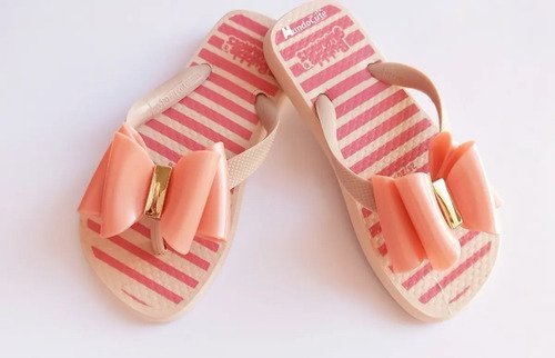 D_817469-MCO46740712899_072021-O.jpg Chanclas Sandalias Para Niñas Zapatos Playa Rosa 25