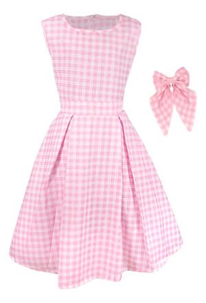 D_818286-MCO79082815423_092024-O.jpg Disfraz Barbie Niña - ¡transforma A Tu Pequeña En Una Barbie Fashionista!