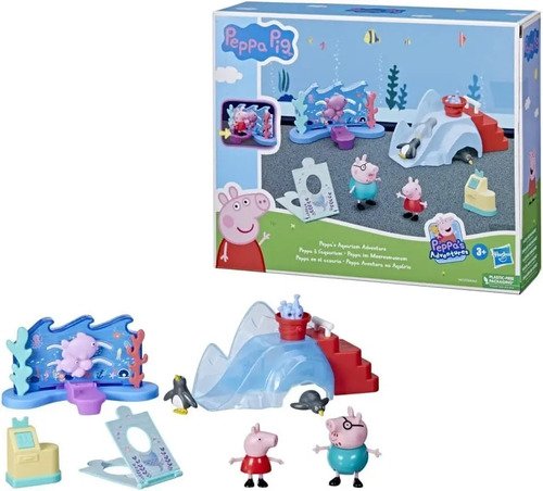 Juguete Peppa Pig Set Acuario Juego Original