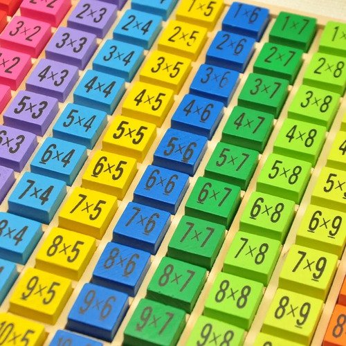 D_821005-MCO31425685223_072019-O.jpg Juego Tabla De Multiplicación Fácil Montessori Juguete