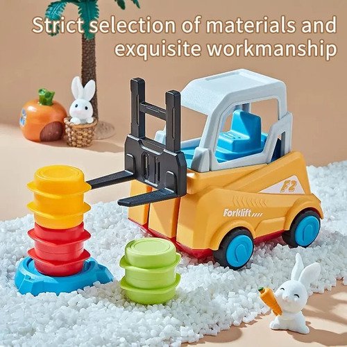 D_821120-MCO80618314340_112024-O.jpg Juguete Montacarga Montessori Set X2 Carros Con Fichas