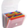 Carpeta Expansible 13 Compartimentos Archivador Rosado