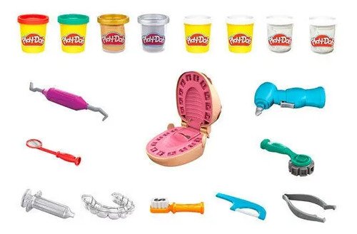 Dentista Bromista Juego Masa Play Doh Original Hasbro 8potes
