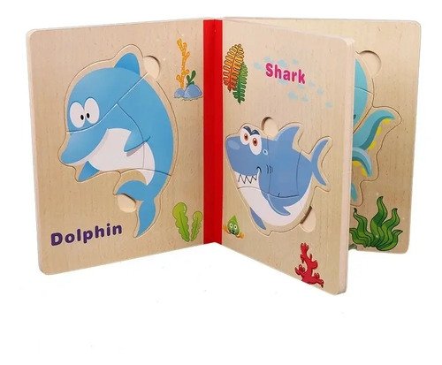 D_822063-MCO42860507121_072020-O.jpg 5 Libros Rompecabezas + 3 Tableros De Colores Juguetes Juego