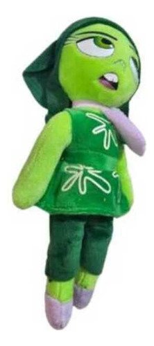 Peluche Desagrado Intensamente 24cm - Personaje De Pixar Verde